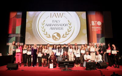 Una serata che non dimenticheremo mai: l’emozione di ricevere il Premio IAW Miglior Content Creator 2024 Travel